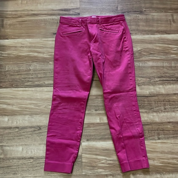 GAP Pink Ankle Cropped Pants - Picture 1 of 4